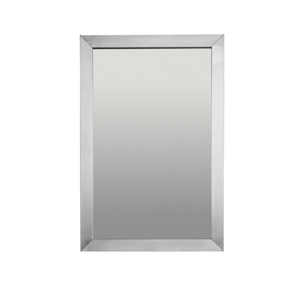 Stainless Steel Mirror - 27 in x 18