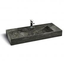 Unik Stone Canada LPG-021-A - Stone washbasin - 48 in - Limestone - without tap