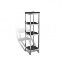 Unik Stone Canada SSM-001 - Stone and Steel Shelving unit - 52 in x 14 in x 14