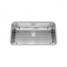 Kindred Canada KSS7UA/9D - Kindred Collection 32.75-in LR x 18.75-in FB Undermount Single Bowl Stainless Steel Kitchen Sink