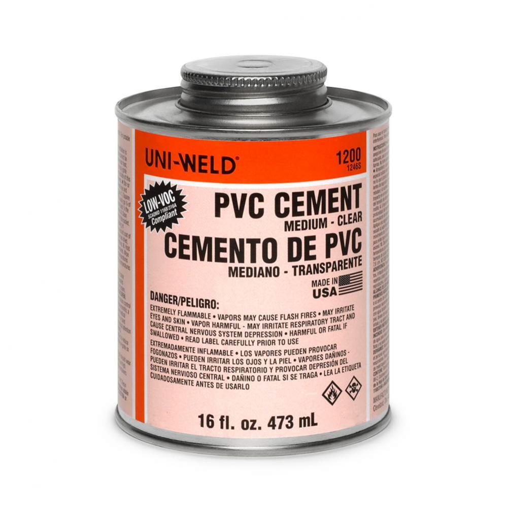 Clear Pvc Medium Body Cement Pt