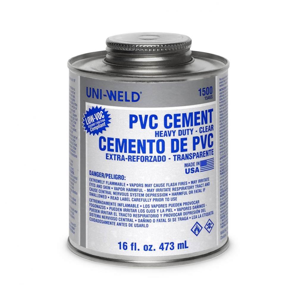 Clear Pvc Heavy Duty Cement Pt