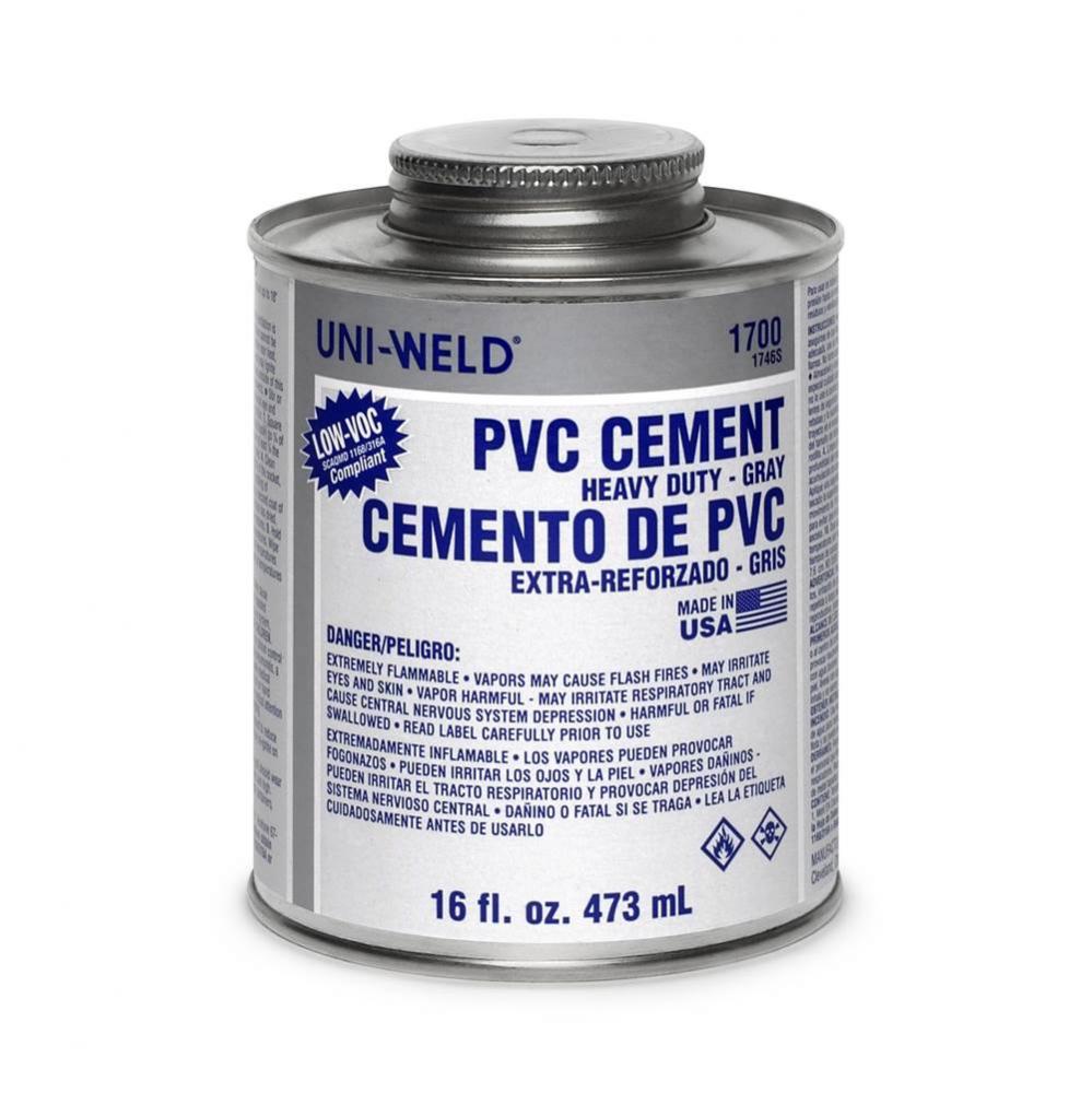 Gray Pvc Heavy Duty Cement Pt