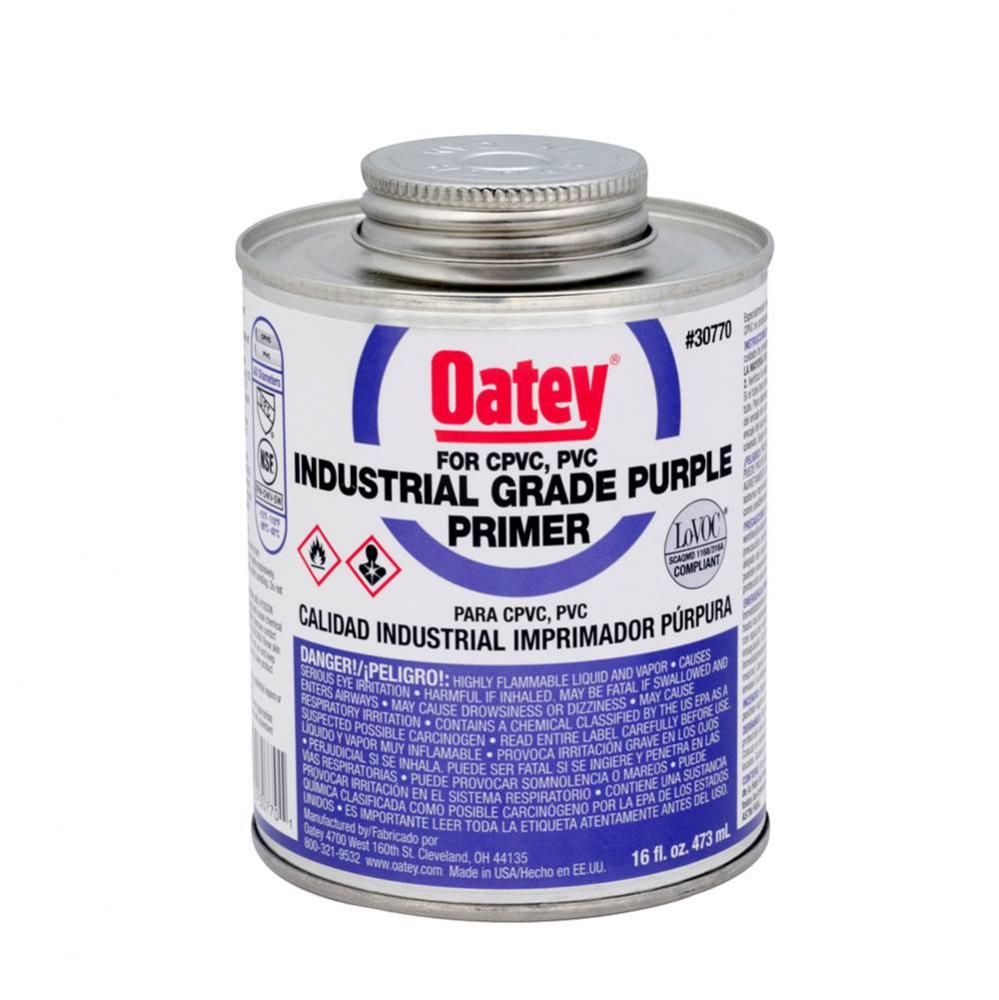 16 Oz Lo-Voc Purple Primer - Nsf Listed - Industrial Grade