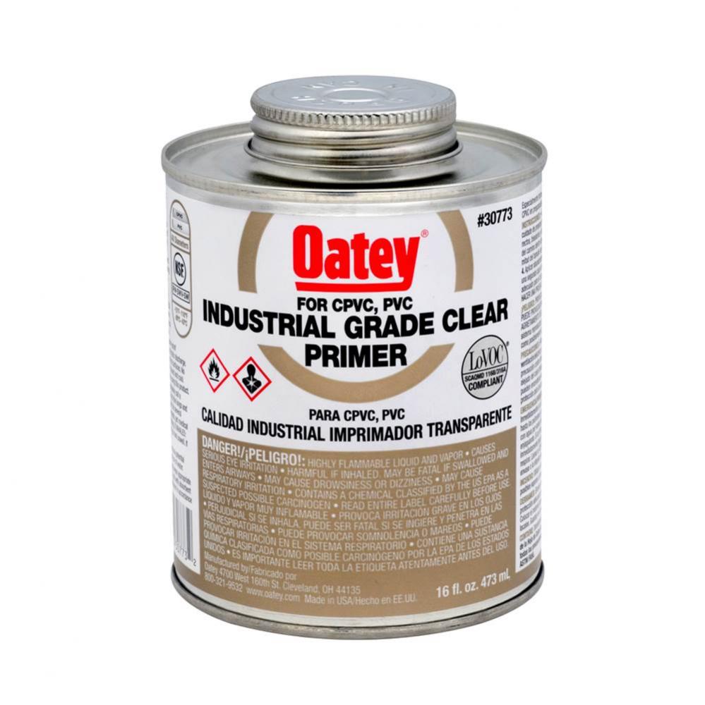 16 Oz Clear Primer - Nsf Listed - Industrial Grade