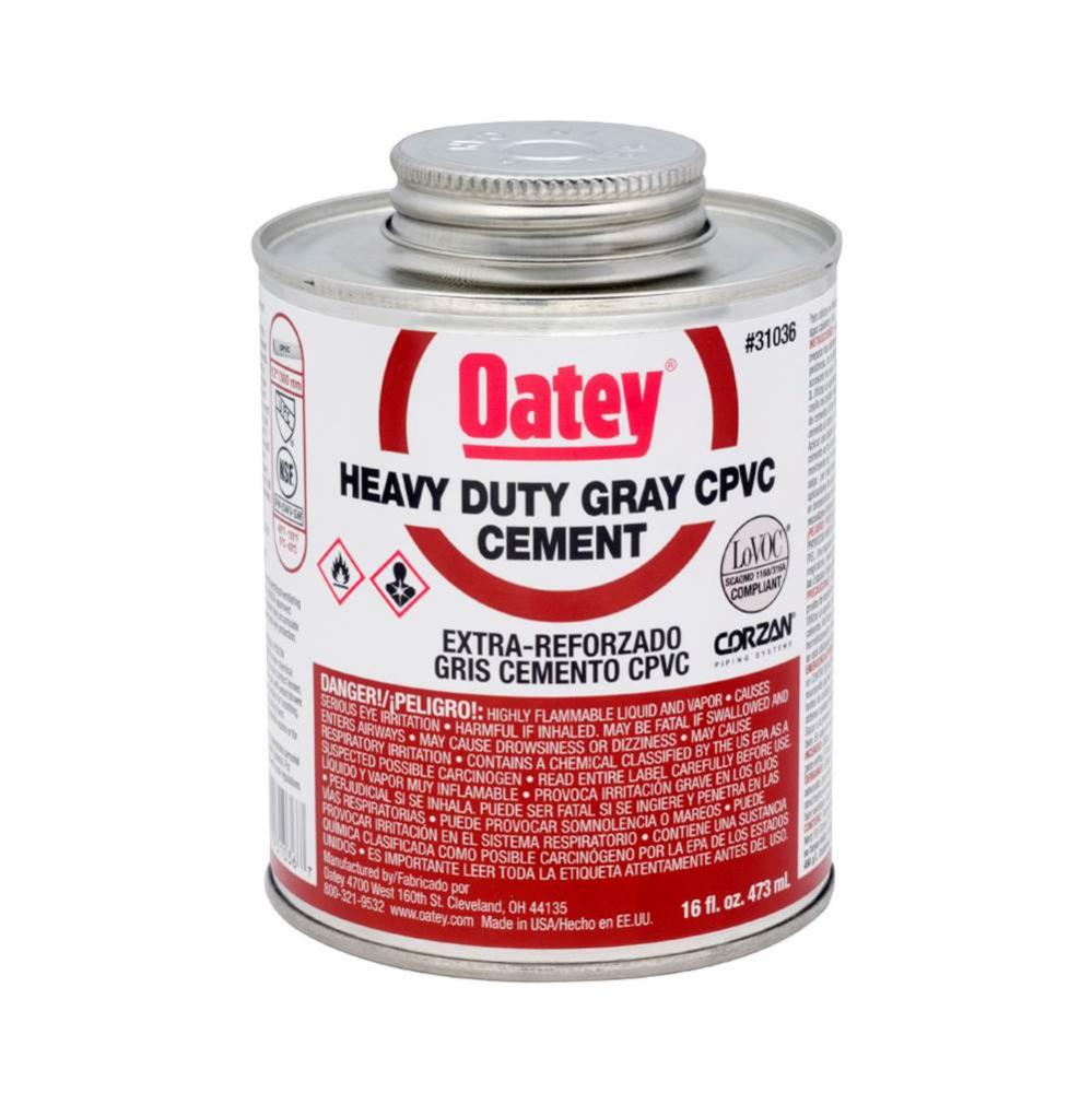 16 Oz Cpvc Heavy Duty Gray Cement