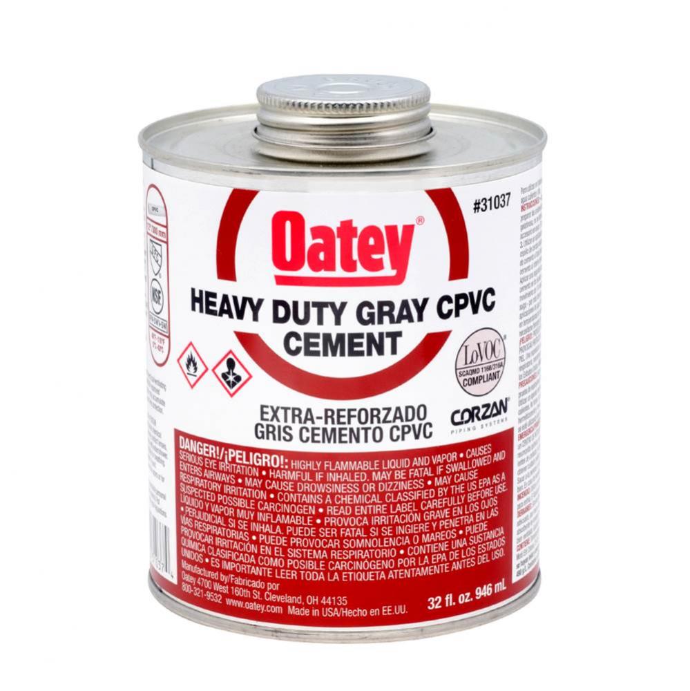 32 Oz Cpvc Heavy Duty Gray Cement