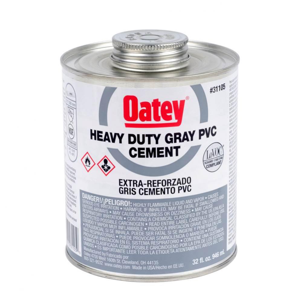 32 Oz Pvc Heavy Duty Gray Cement