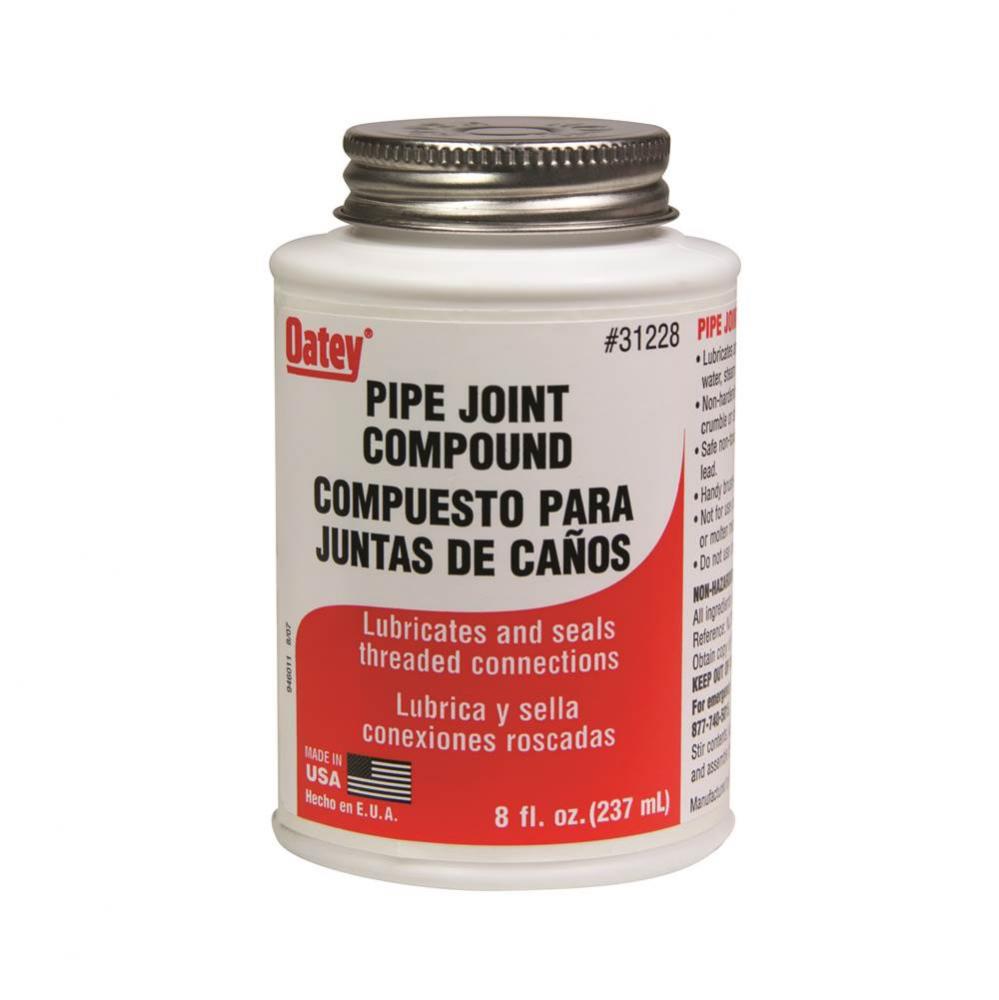 8 Oz Gray Pipe Joint Compound W/Brush
