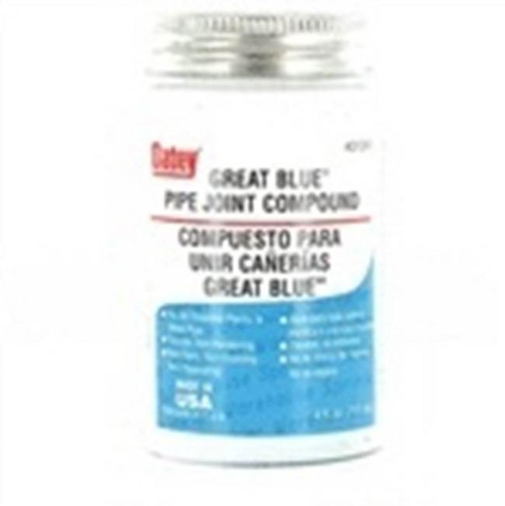 4 Fl Oz Blue Pipe Joint Compound W/Brush