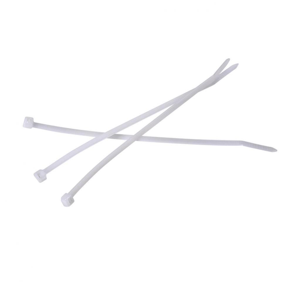 7 In. Nylon Cable Ties 25 In Polybag