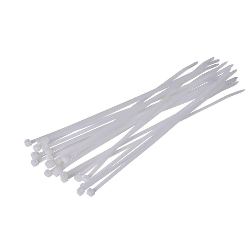 11 In. Nylon Cable Ties 25 In Polybag