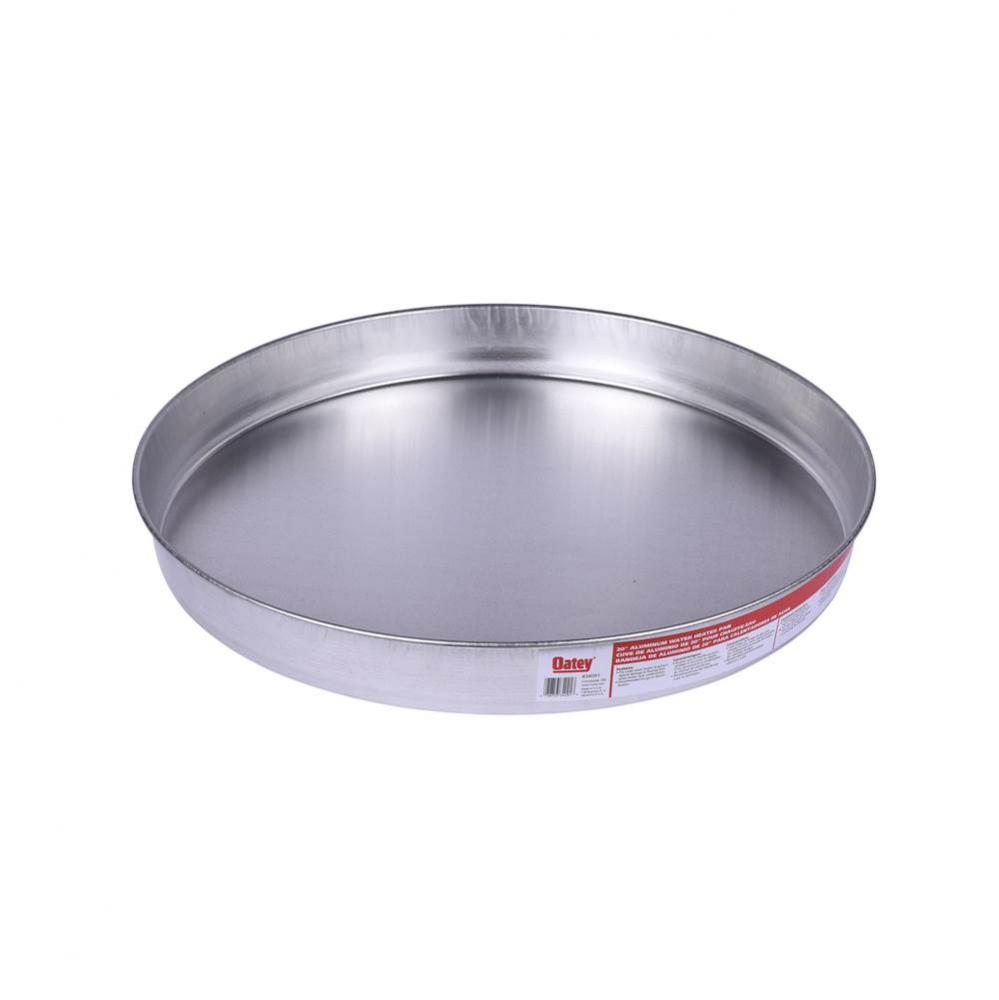 20 In. Aluminum Water Heater Pan W/O Hole