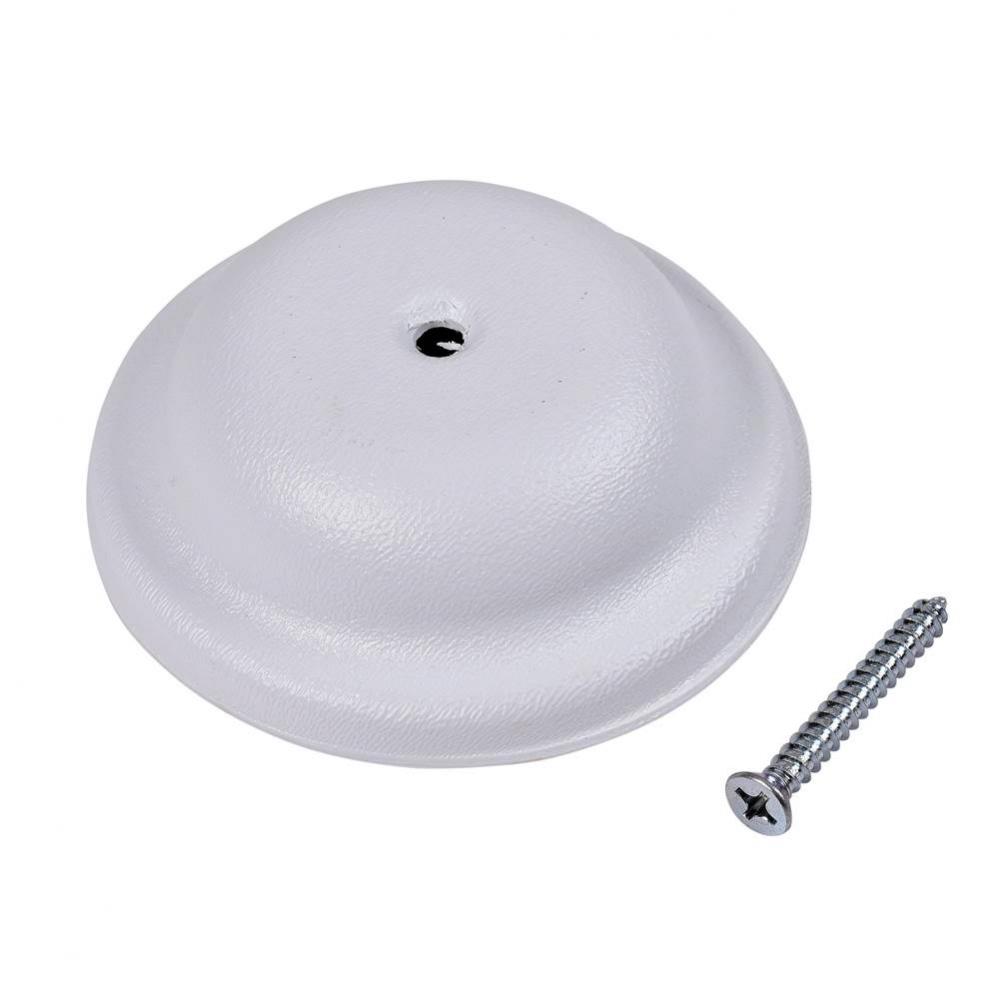 4 In. Bell White Cover Plate