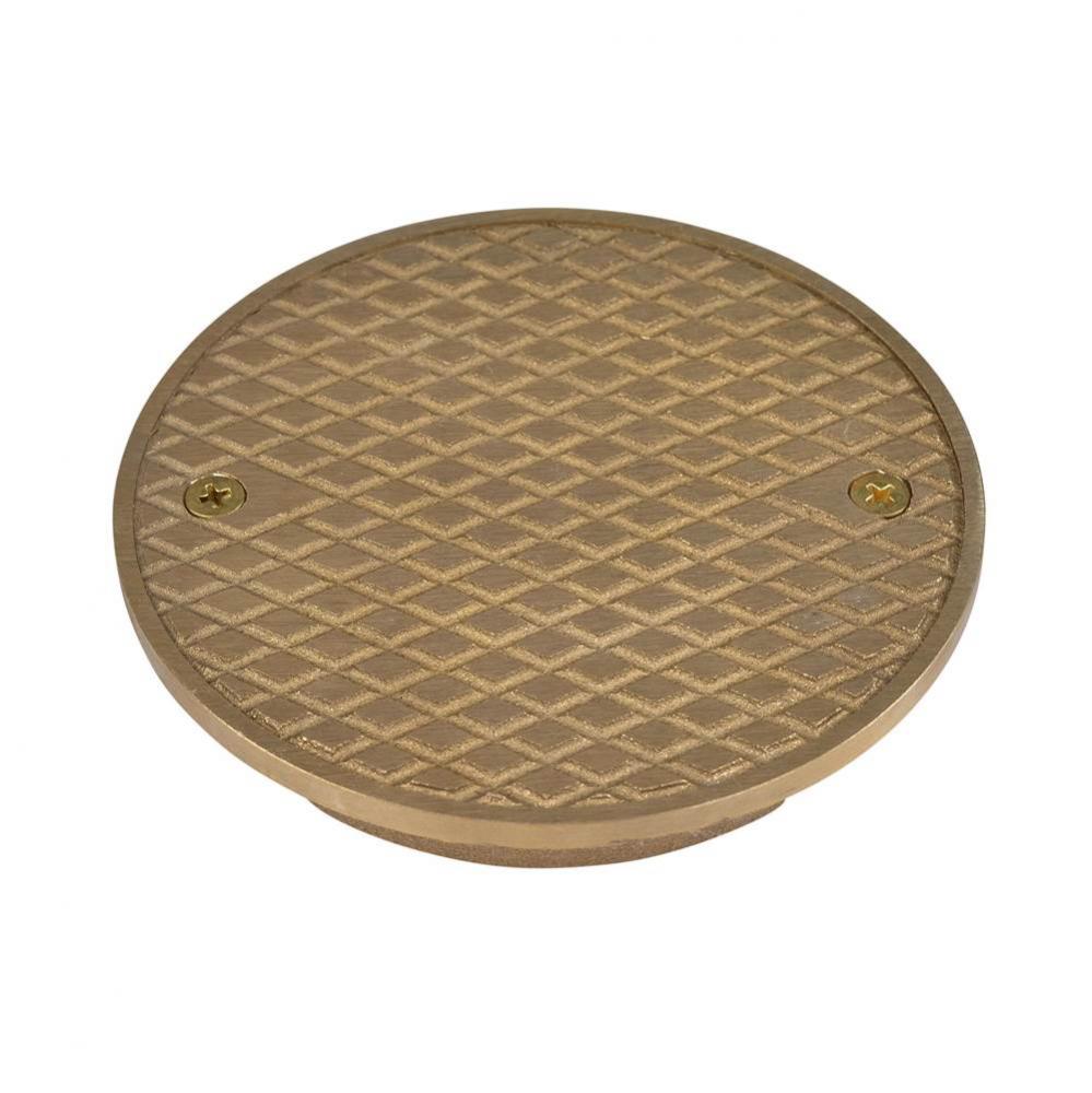 180B-3 In. Brass Clean Out Frame  Cover