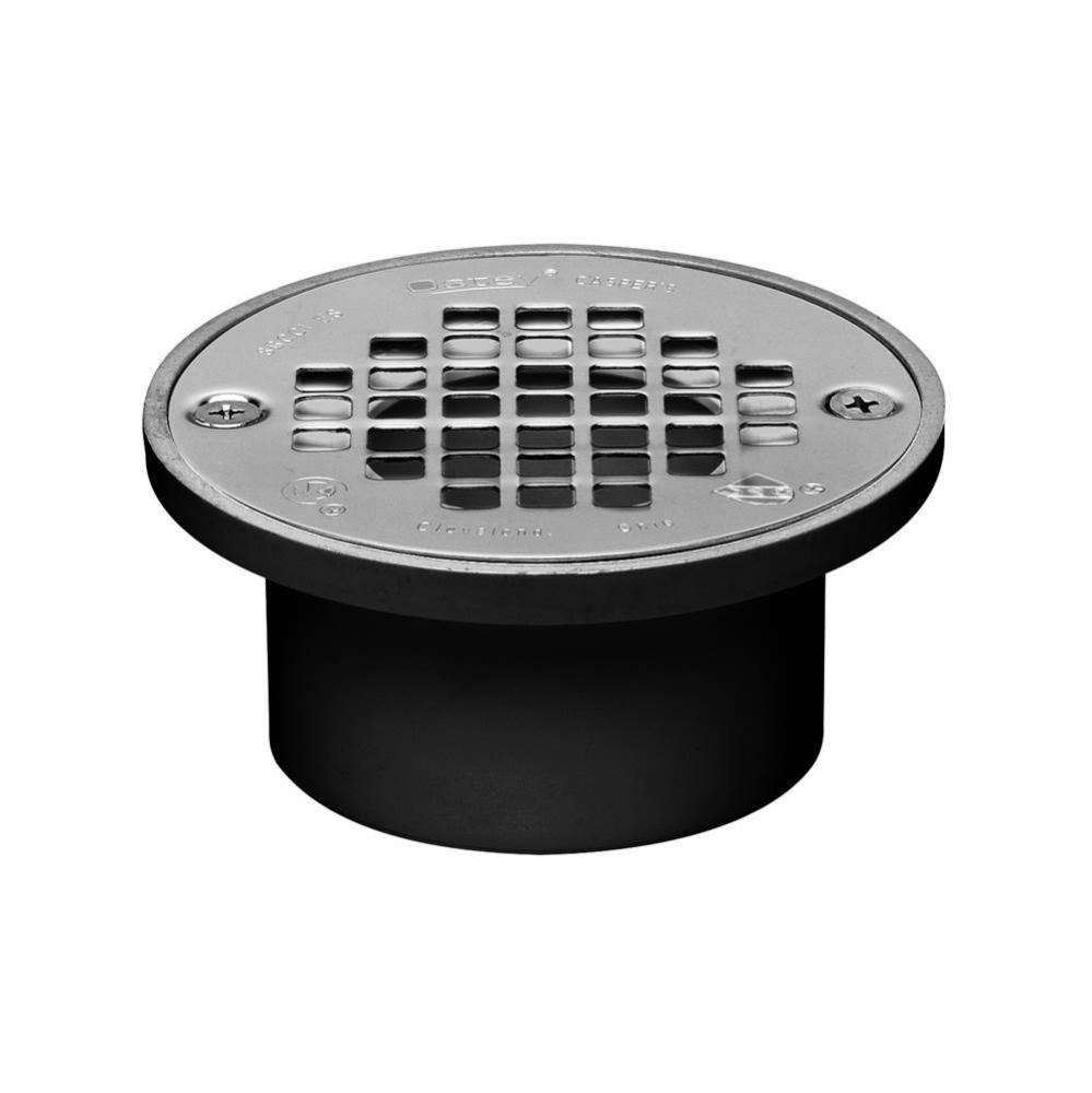 2-3 In. General Purpose Drain W/Ss Strainer Abs