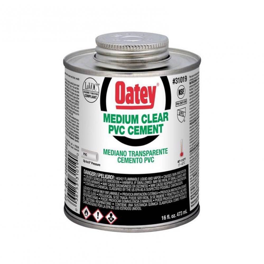 Gal Pvc Medium Clear Cement - Wide Mouth