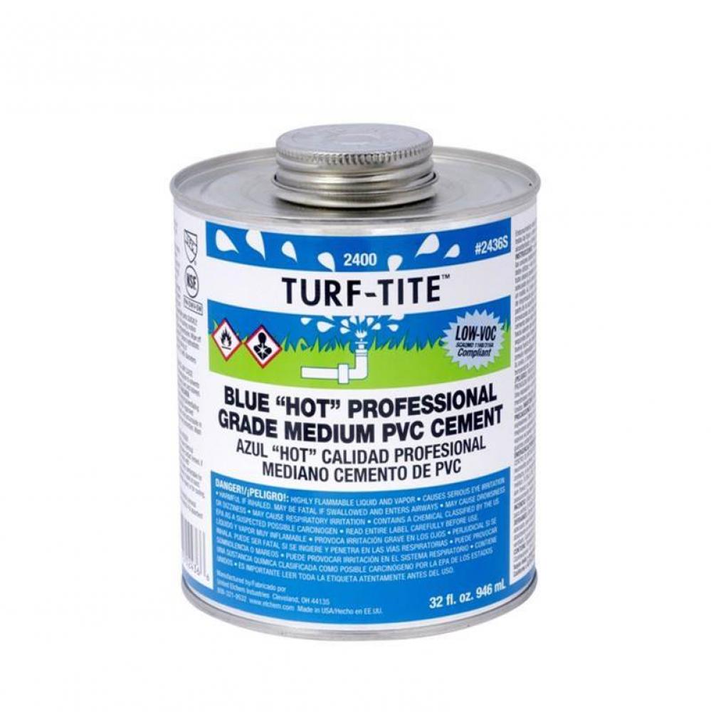Blue Turf-Tite Pvc Cement Gal