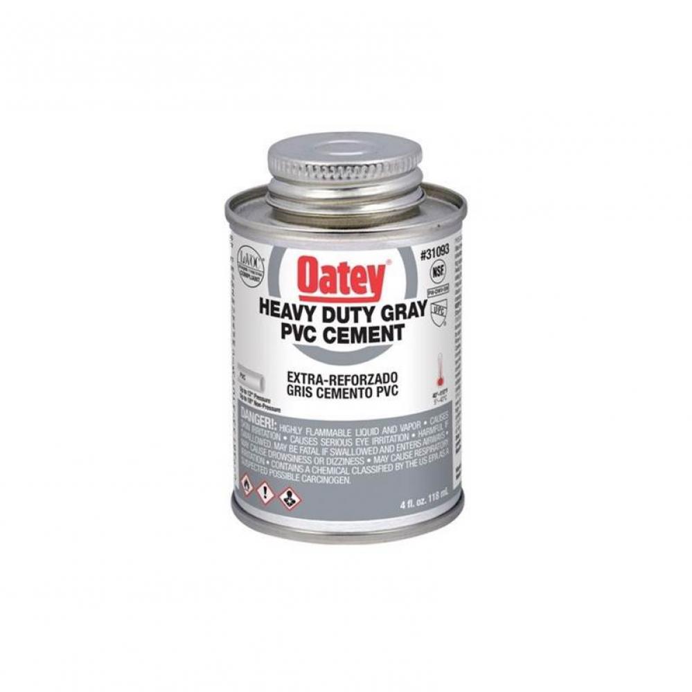 4 Oz Pvc Heavy Duty Gray Cement