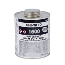 Oatey 1536S - Clear Pvc Heavy Duty Cement Qt