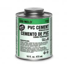 Oatey 2246S - Clear Regular Body Pvc Cement Pt