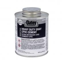 Oatey 30328 - 16 Oz Cpvc-Pvc Gray Industrial Cement