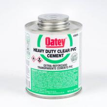 Oatey 30876 - 16 Oz Pvc Heavy Duty Clear Cement