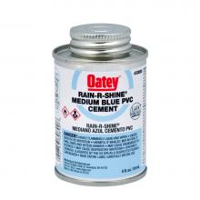 Oatey 30890 - 4 Oz Pvc Rain-R-Shine Blue Cement