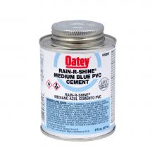 Oatey 30891 - 8 Oz Pvc Rain-R-Shine Blue Cement