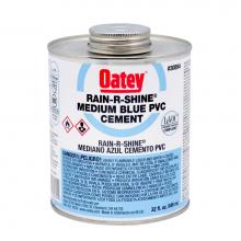 Oatey 30894 - 32 Oz Pvc Rain-R-Shine Blue Cement