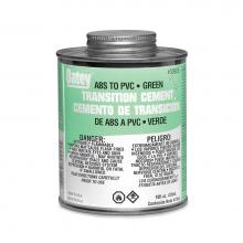 Oatey 30925 - 16 Oz Abs To Pvc Transition Green Cement