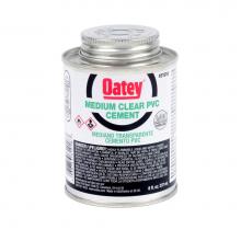 Oatey 31018 - 8 Oz Pvc Medium Clear Cement