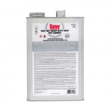 Oatey 31123 - Gal Pvc Cement Heavy Duty Gray Fast Set