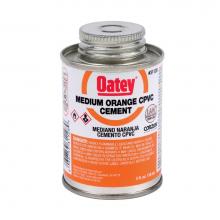 Oatey 31128 - 4 Oz Cpvc Medium Orange Cement