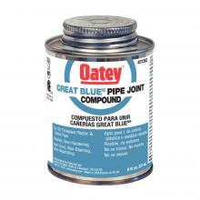 Oatey 31262 - 8 Fl Oz Blue Pipe Joint Compound W/Brush