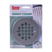Oatey 42015 - 4 1/4 In. Strainer Satin Chrome Pvd