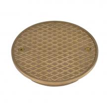 Oatey 42366 - 180B-3 In. Brass Clean Out Frame  Cover