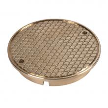 Oatey 42367 - 180B-4 In. Brass Clean Out Frame  Cover