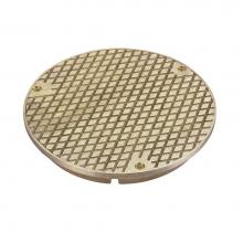 Oatey 42368 - 180B-6 In. Brass Clean Out Frame And Cover