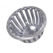 Oatey 42756 - 4 In. Bottom Aluminum Dome Strainer