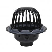 Oatey 88013 - 3 In. Abs Roof Drain W/Plastic Dome  Guard