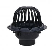 Oatey 88014 - 4 In. Abs Roof Drain W/Plastic Dome And Guard