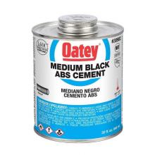 Oatey 30914 - Gal Abs Medium Black Cement - Wide Mouth