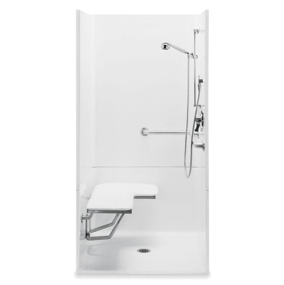 Base Unit With Etched Horizontal L-Shaped Grab Bar