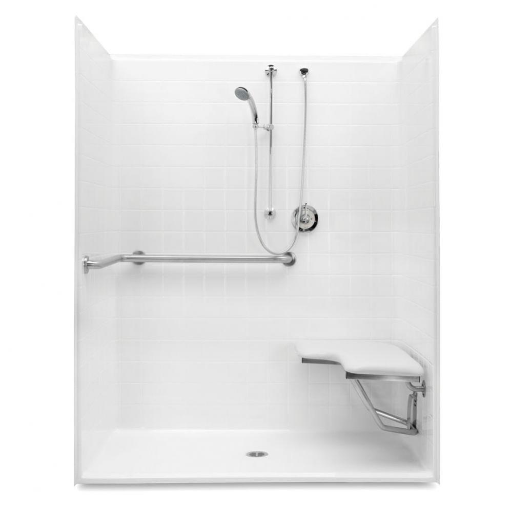 Base Unit With Etched L-Shaped Grab Bar