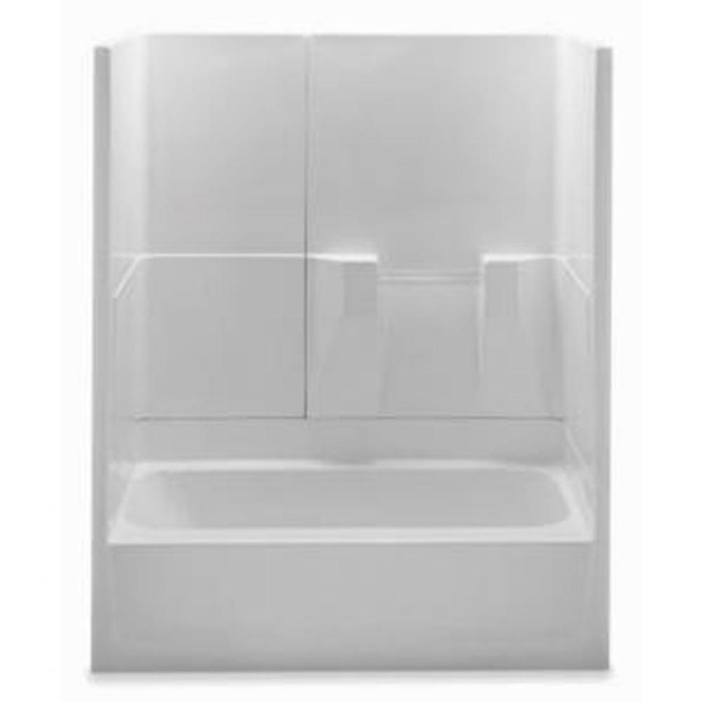 3-Pc Gelcoat Supercore Tub-Shwr