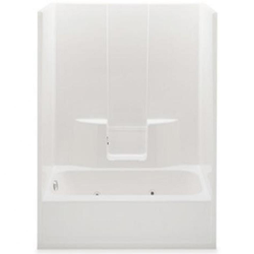 Gelcoat Smth Wall Tub-Shwr; Above Floor Rough