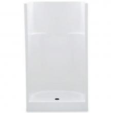 Aquatic 1483CST-WH - Gelcoat Smth Wall Shwr