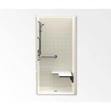 Aquatic AC003583-X2LBSHHIR-BO - F1364P Alcove Shower