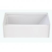 Aquatic 6030STUBMR-WH - 6030STUBMR-WH Plumbing Soaking Tubs